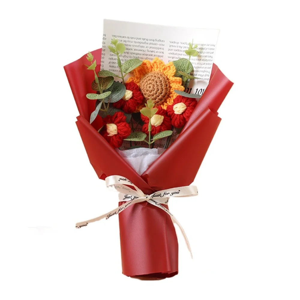 Everlasting Sunflower Charm Bouquet