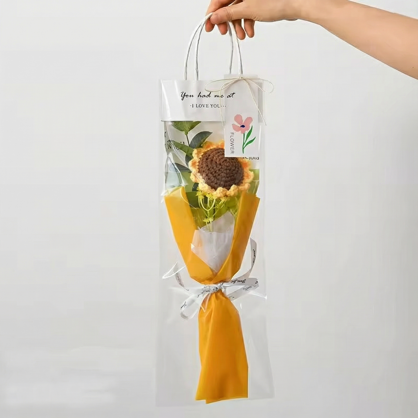 Tulip & Sunflower Crochet Bloom