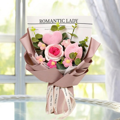 Blush Hearts & Roses Bouquet