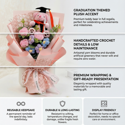 Graduation Bloom Keepsake Bouquet