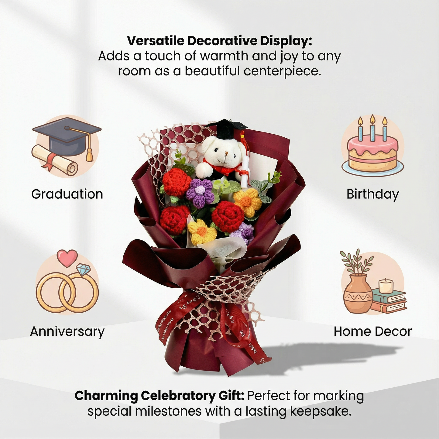 Graduation Bloom Keepsake Bouquet