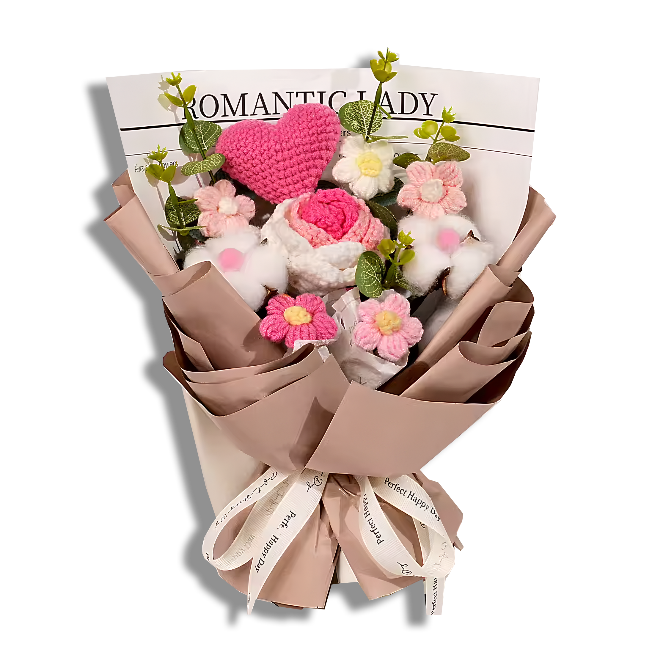 Blush Hearts & Roses Bouquet