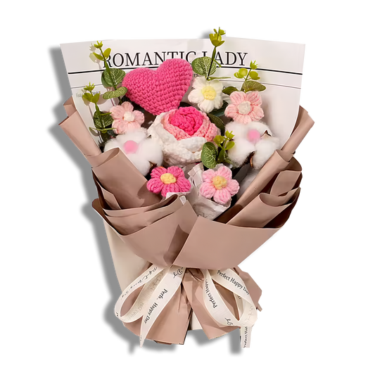 Blush Hearts & Roses Bouquet