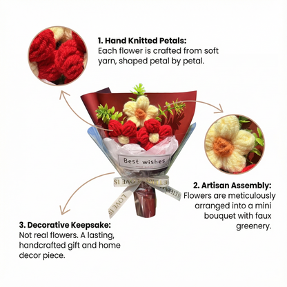 Forever Bloom Mini Flower Bouquet