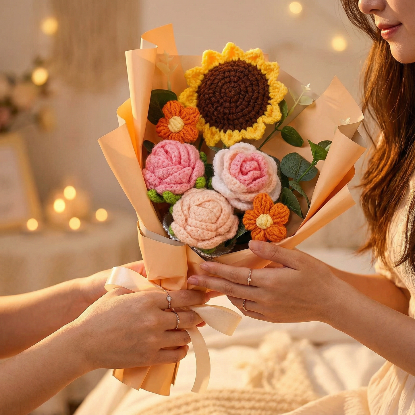 Sunshine & Roses Bouquet