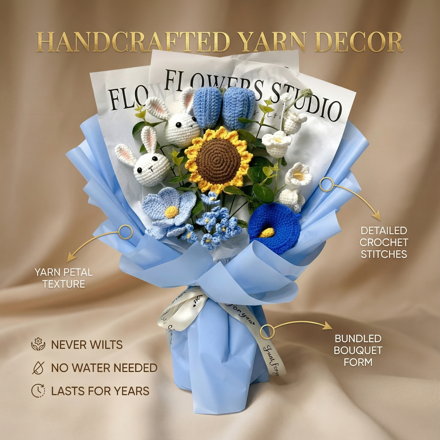 Sunny Bunny Bloom Bouquet