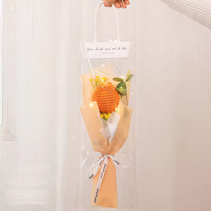 Tulip & Sunflower Crochet Bloom