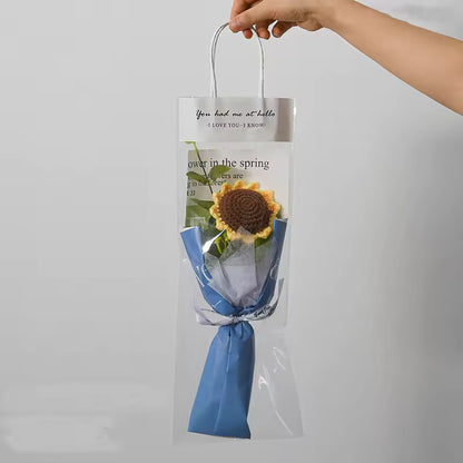 Tulip & Sunflower Crochet Bloom