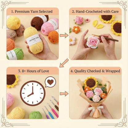 Sunshine & Roses Bouquet