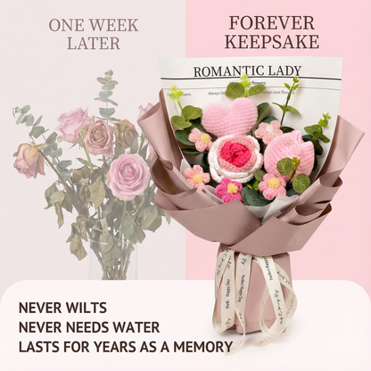 Blush Hearts & Roses Bouquet