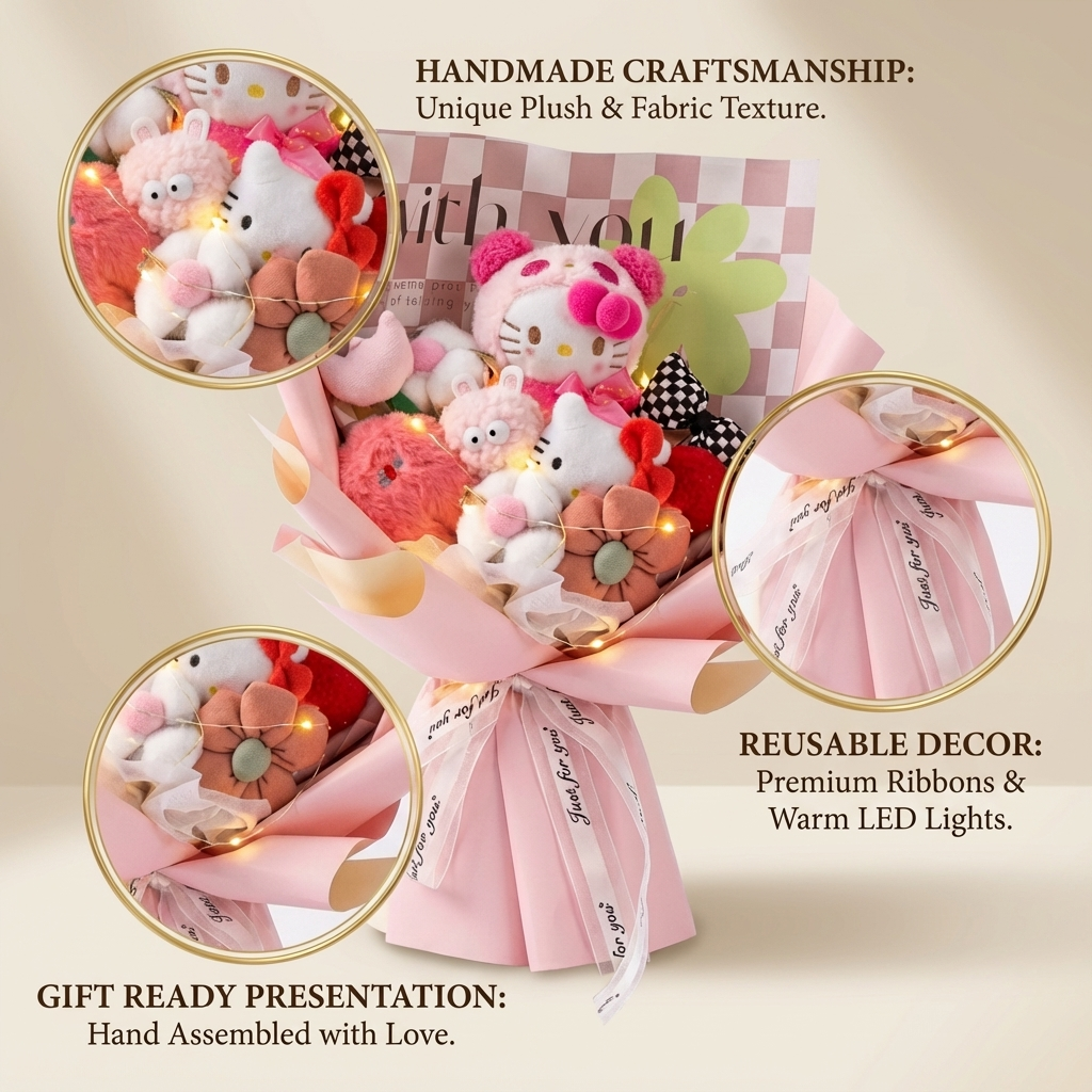 Sweetheart Snuggles Gift Bouquet