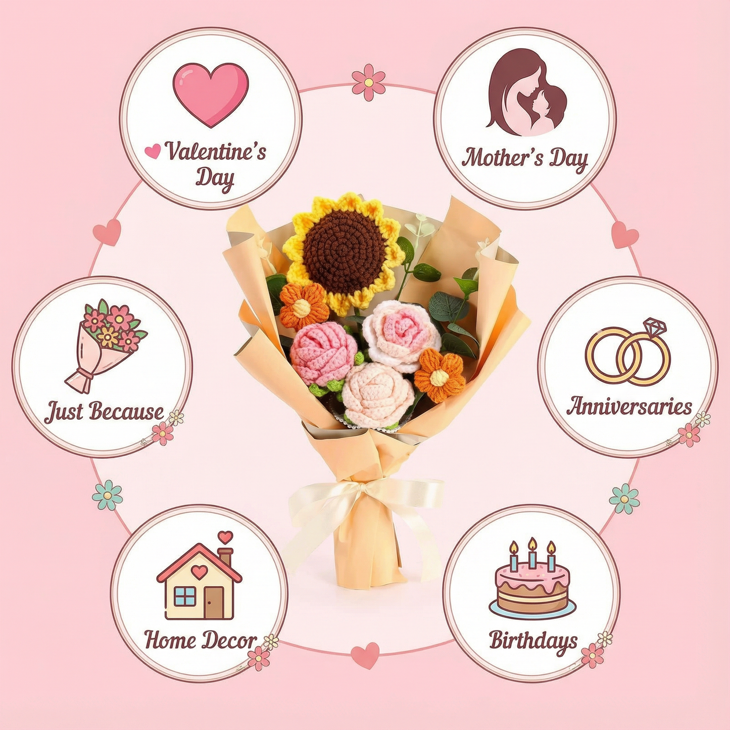 Sunshine & Roses Bouquet