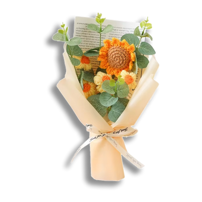 Everlasting Sunflower Charm Bouquet